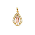14K Yellow Gold Religious Pendant - PT2294
