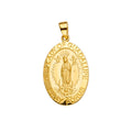 14K Yellow Gold Religious Pendant - PT2300