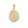 14K Yellow Gold Religious Pendant - PT2301