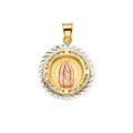 14K Yellow Gold Religious Pendant - PT2302