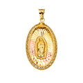 14K Yellow Gold Religious Pendant - PT2305