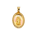14K Yellow Gold Religious Pendant - PT2306