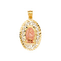 14K Yellow Gold Religious Pendant - PT2312