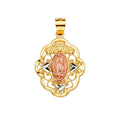 14K Yellow Gold Religious Pendant - PT2316