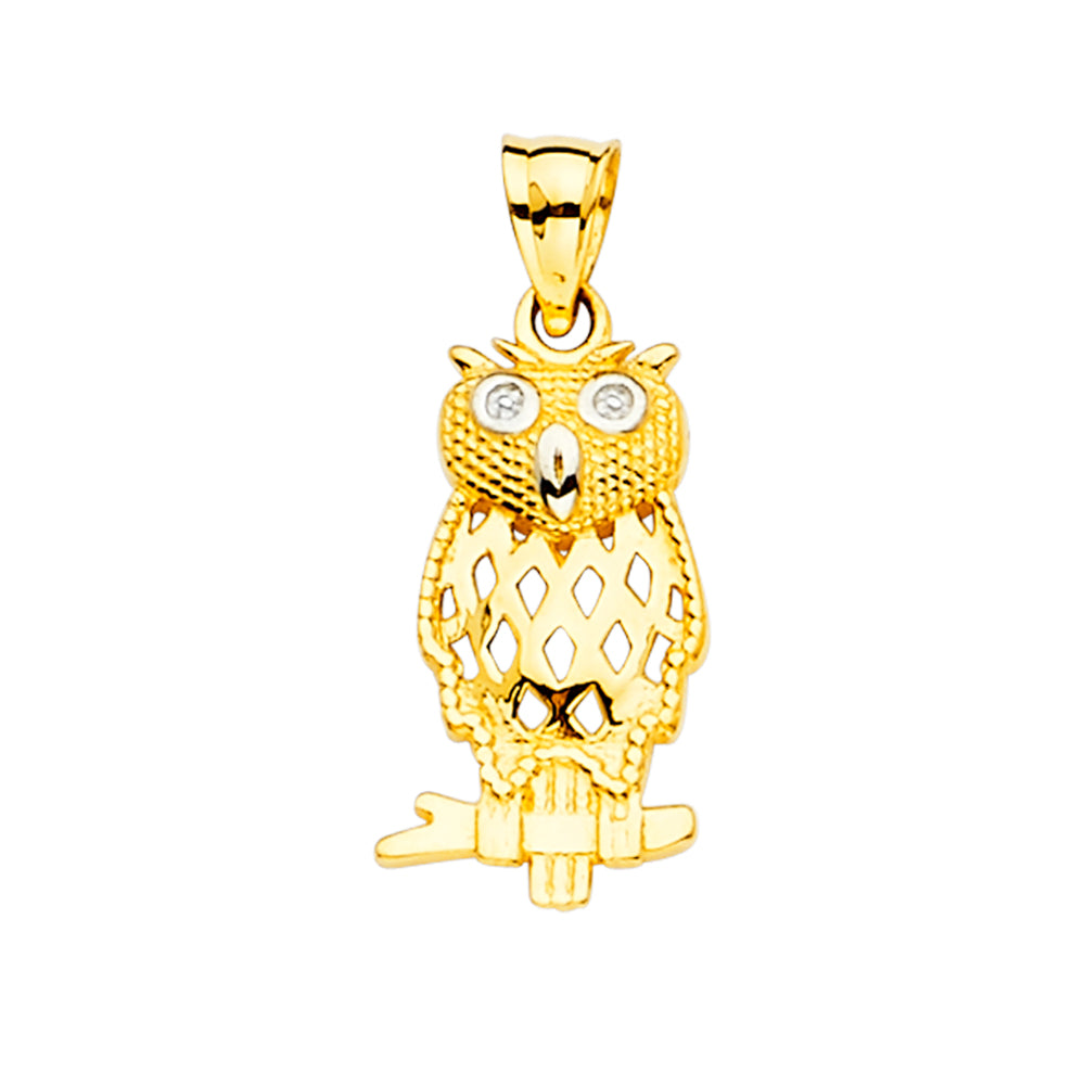 14K Yellow Gold Animal, Sea Life & Butterfly Pendant - PT2327
