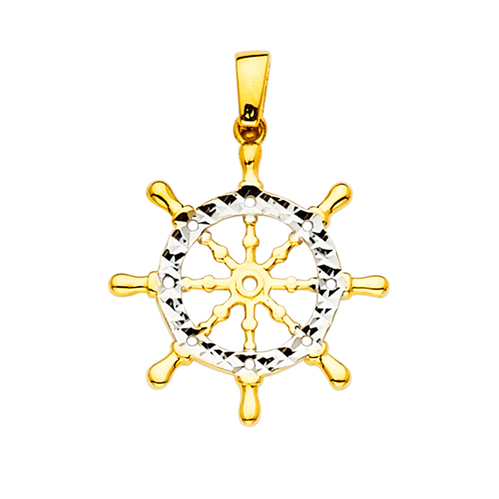 14K Yellow Gold Animal, Sea Life & Butterfly Pendant - PT2333