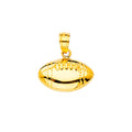 14K Yellow Gold Nature, Sports, Evil Eye & Baby Pendant - PT2336