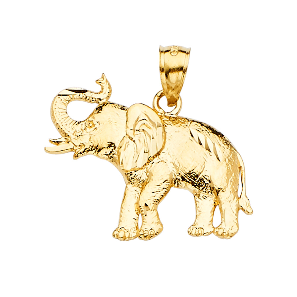 14K Yellow Gold Animal, Sea Life & Butterfly Pendant - PT2338