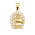 14K Yellow Gold Animal, Sea Life & Butterfly Pendant - PT2340