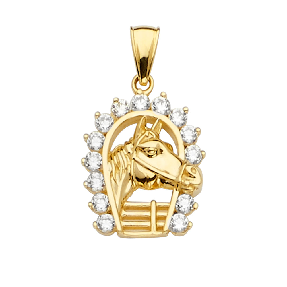 14K Yellow Gold Animal, Sea Life & Butterfly Pendant - PT2340