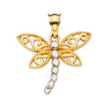 14K Yellow Gold Animal, Sea Life & Butterfly Pendant - PT2359