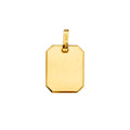 14K Yellow Gold Religious Pendant - PT2393