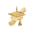 14K Yellow Gold Key, Music & Assorted Pendant - PT2408
