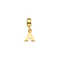 14K Yellow Gold Mix & Match Bracelet - PT2478 - Letter A