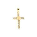 14K Yellow Gold Religious Pendant - PT2514