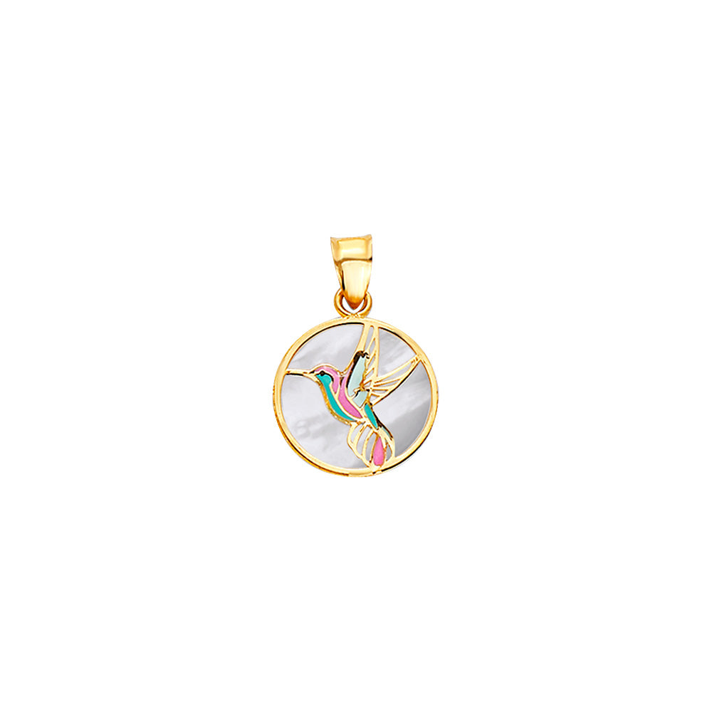 14K Yellow Gold Animal, Sea Life & Butterfly Pendant - PT2519
