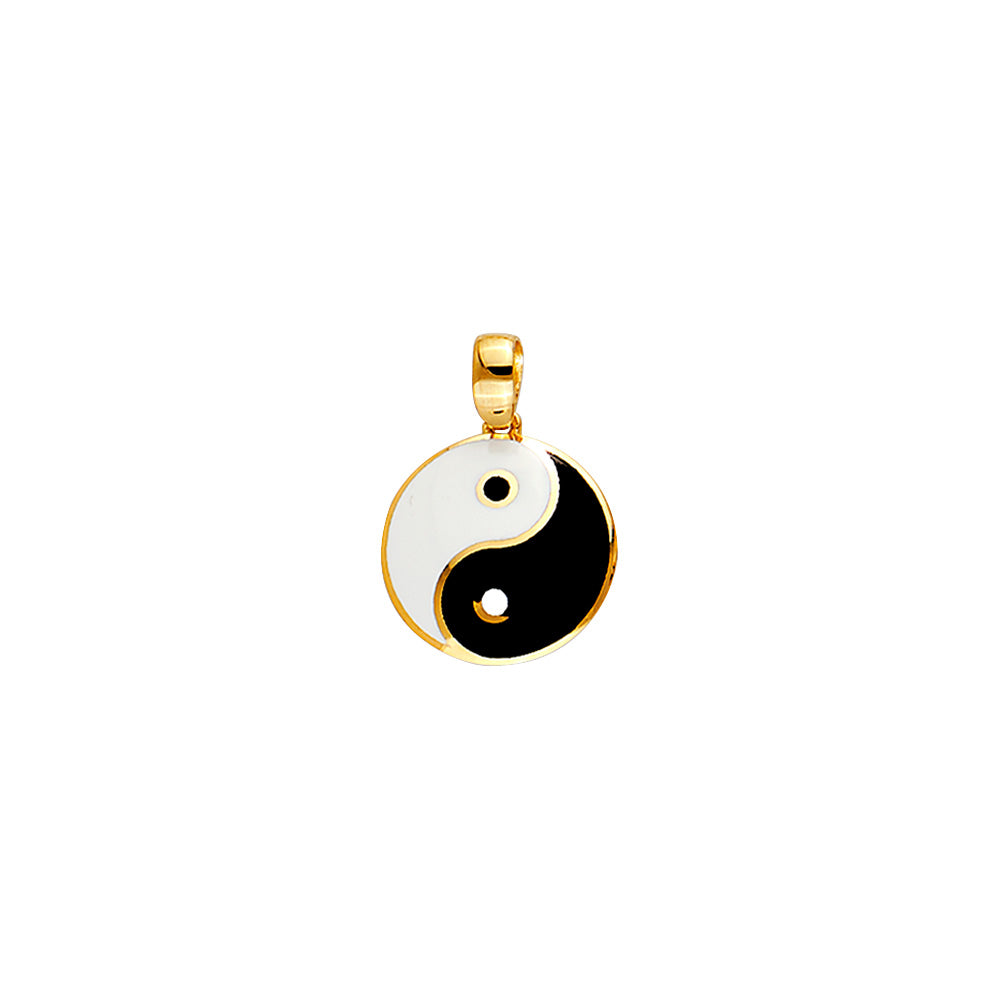 14K Yellow Gold Nature, Sports, Evil Eye & Baby Pendant - PT2520