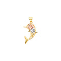 14K Yellow Gold Animal, Sea Life & Butterfly Pendant - PT2549