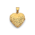 14K Yellow Gold Locket Pendant - PT2571