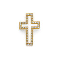 14K Yellow Gold Cross Pendant - PT2606