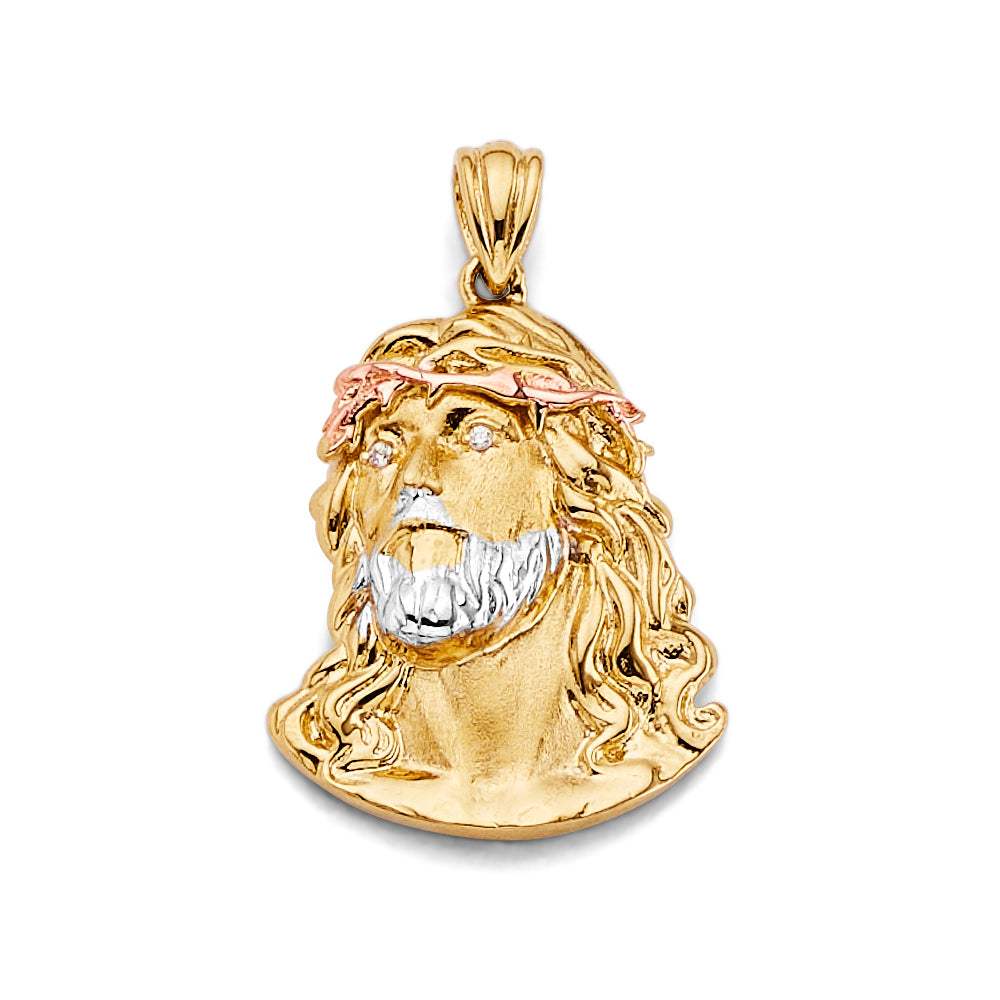 14K Yellow Gold Religious Pendant - PT2616