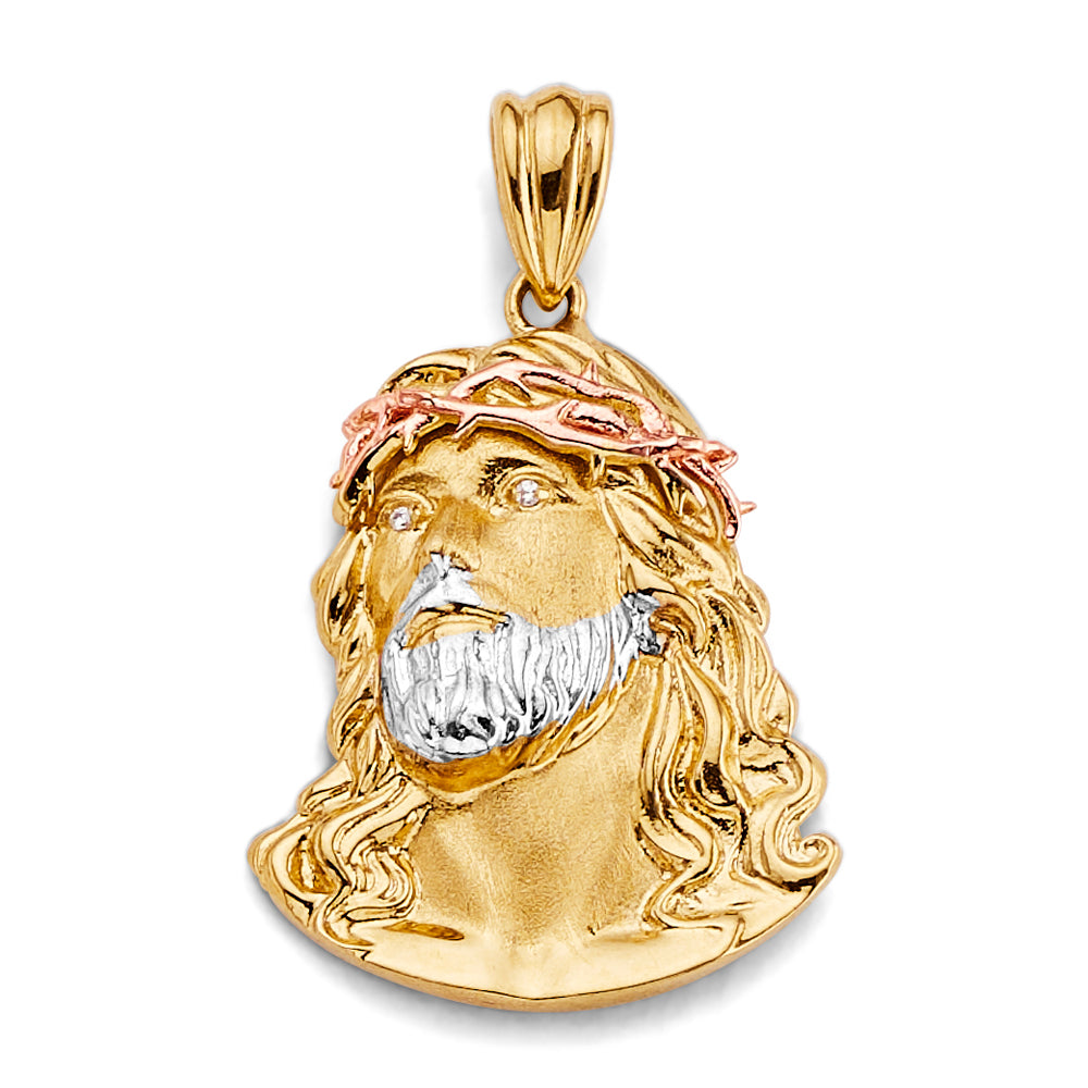 14K Yellow Gold Religious Pendant - PT2617