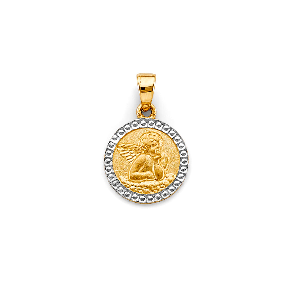 14K Yellow Gold Religious Pendant - PT2633