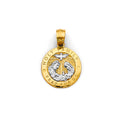 14K Yellow Gold Religious Pendant - PT2638