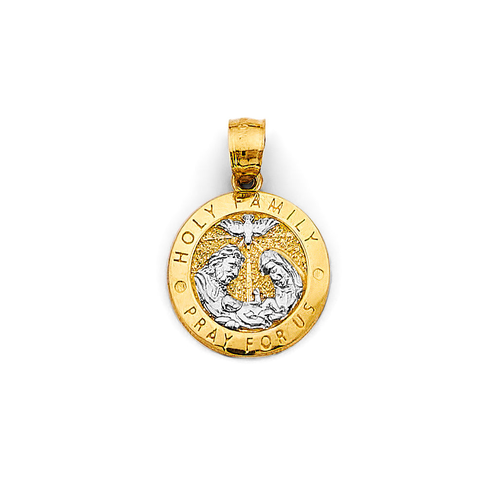 14K Yellow Gold Religious Pendant - PT2638