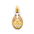 14K Yellow Gold Religious Pendant - PT2639