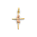 14K Yellow Gold Religious Pendant - PT2642