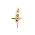14K Yellow Gold Religious Pendant - PT2643
