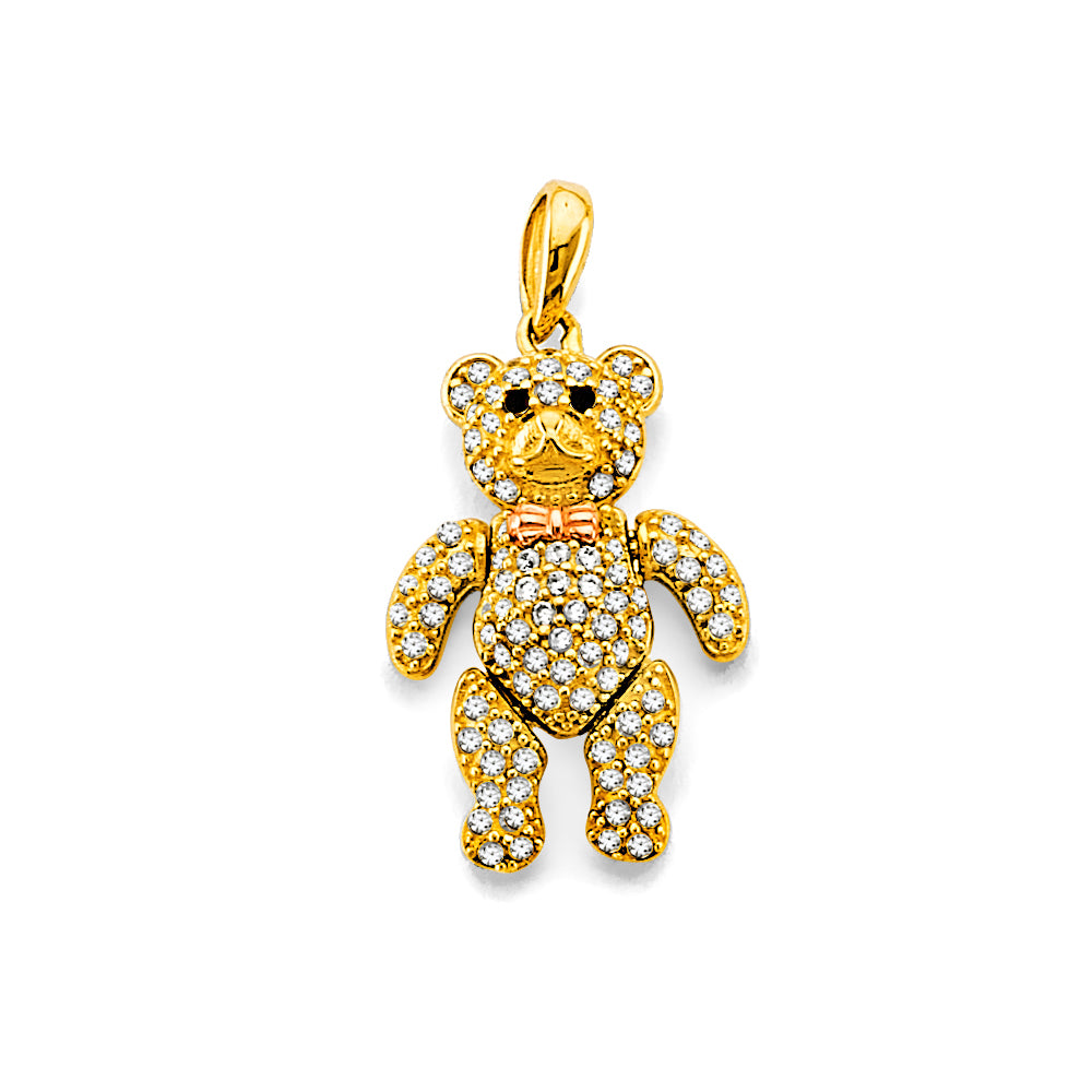 14K Yellow Gold Animal, Sea Life & Butterfly Pendant - PT2652