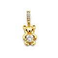 14K Yellow Gold Animal, Sea Life & Butterfly Pendant - PT2653