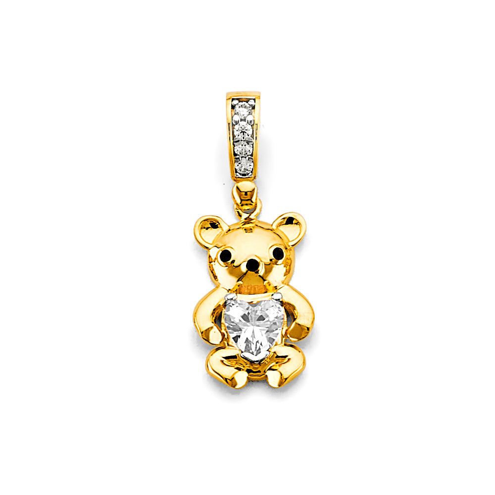 14K Yellow Gold Animal, Sea Life & Butterfly Pendant - PT2653