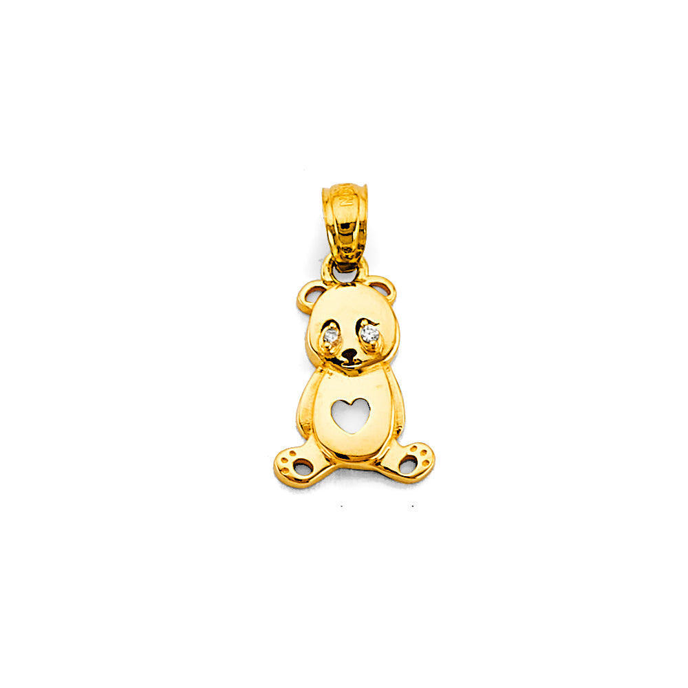 14K Yellow Gold Animal, Sea Life & Butterfly Pendant - PT2655