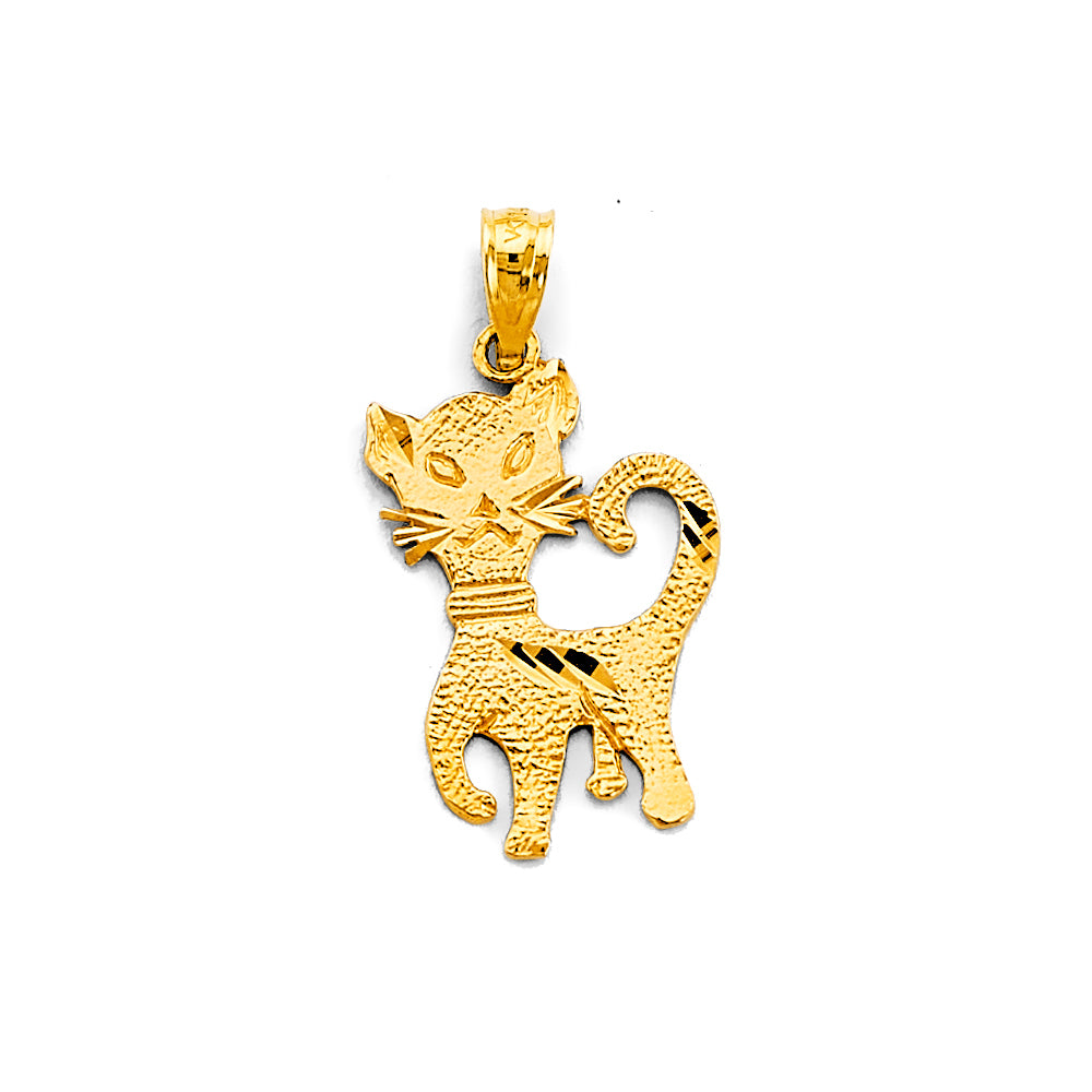 14K Yellow Gold Animal, Sea Life & Butterfly Pendant - PT2663