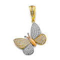 14K Yellow Gold Animal, Sea Life & Butterfly Pendant - PT2668