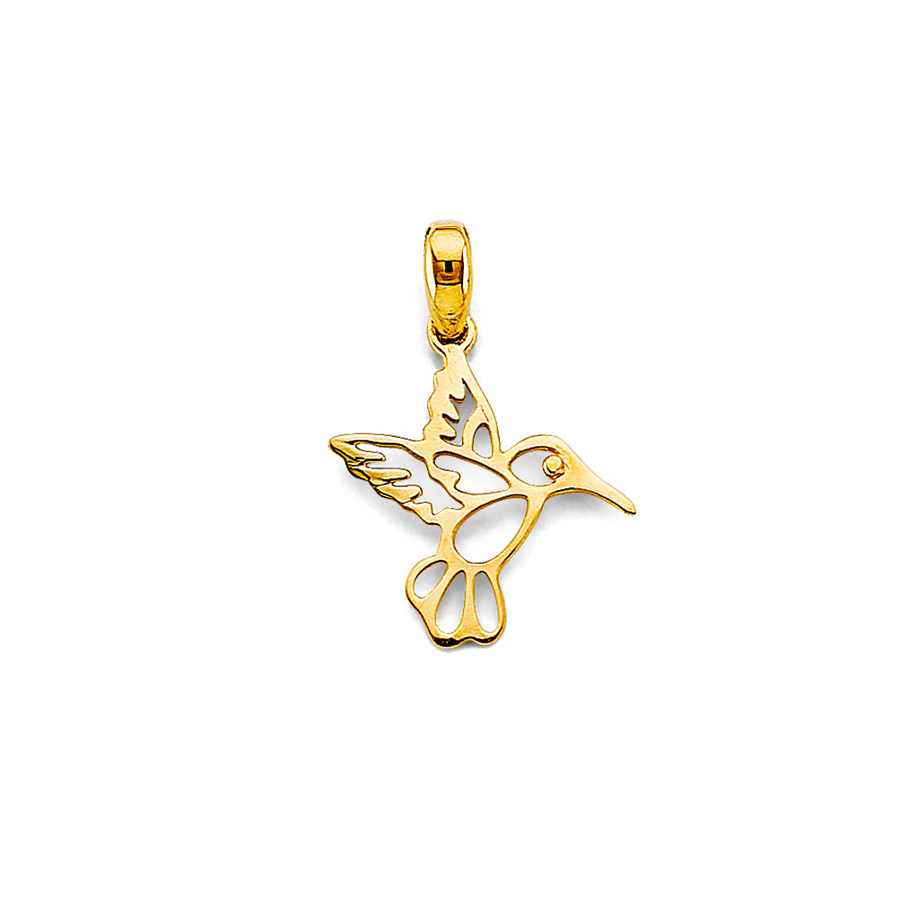 14K Yellow Gold Animal, Sea Life & Butterfly Pendant - PT2672