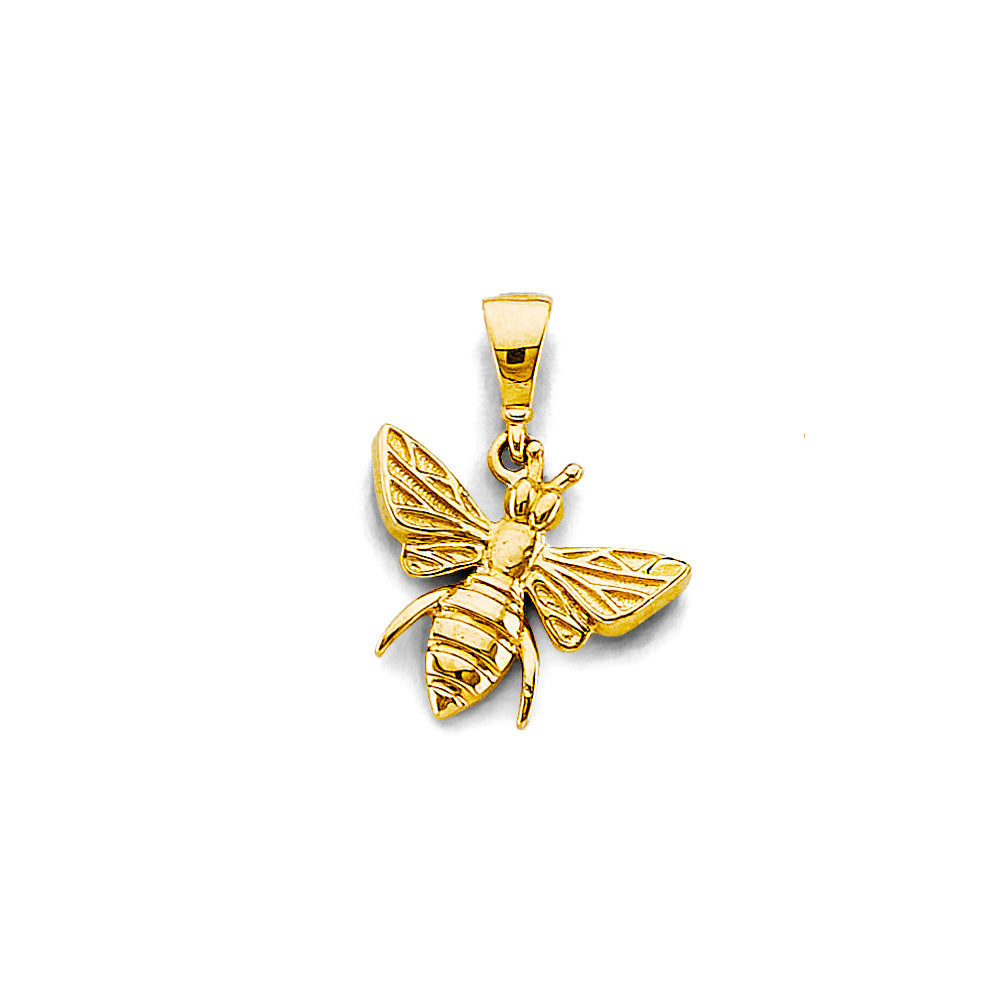 14K Yellow Gold Animal, Sea Life & Butterfly Pendant - PT2676