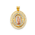14K Yellow Gold Religious Pendant - PT2724
