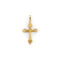 14K Yellow Gold Cross Pendant - PT2732