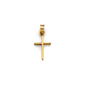 14K Yellow Gold Cross Pendant - PT2741