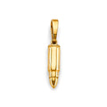 14K Yellow Gold Gun, Money & Animal Pendant - PT2746