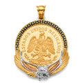 14K Yellow Gold Coin & Coin Frame - PT2760