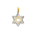 14K Yellow Gold Religious Pendant - PT2763