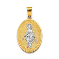 14K Yellow Gold Religious Pendant - PT2773