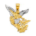 14K Yellow Gold Religious Pendant - PT2777