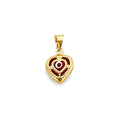 14K Yellow Gold Nature, Sports, Evil Eye & Baby Pendant - PT2797