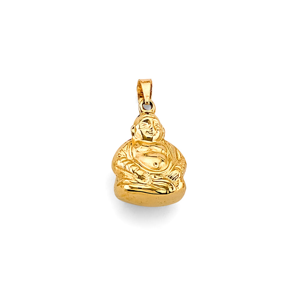 14K Yellow Gold Nature, Sports, Evil Eye & Baby Pendant - PT2808